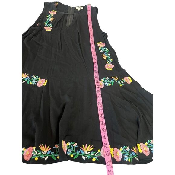 Umgee Floral Embroidered Swing Dress Y2K Style Feminine Cottagecore Fairygoth - Picture 5 of 7
